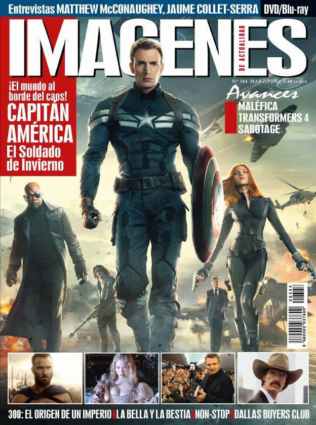 IMAGENES DE ACTUALIDAD magazine side cover Issue 344 March 2014