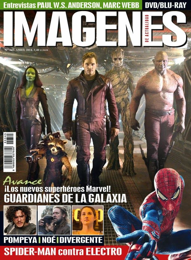 IMAGENES DE ACTUALIDAD magazine side cover Issue 345 April 2014