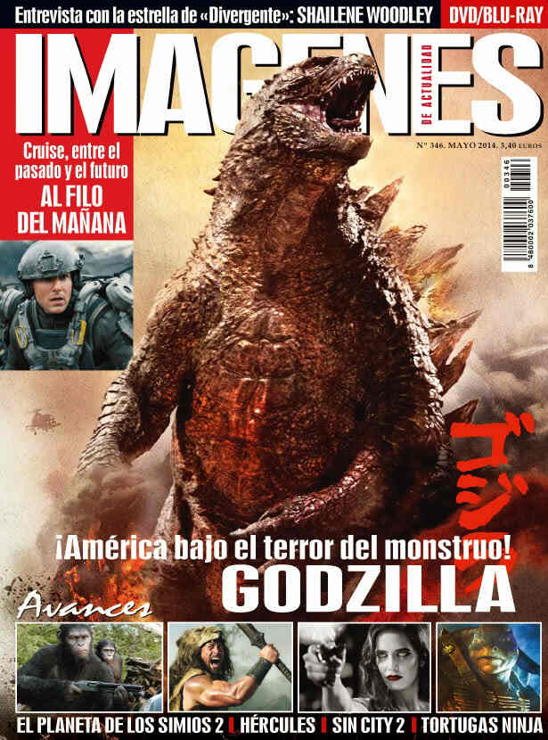 IMAGENES DE ACTUALIDAD magazine side cover Issue 346 May 2014