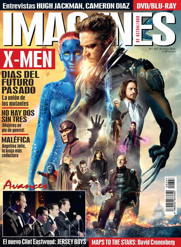 IMAGENES DE ACTUALIDAD magazine side cover Issue 347 June 2014