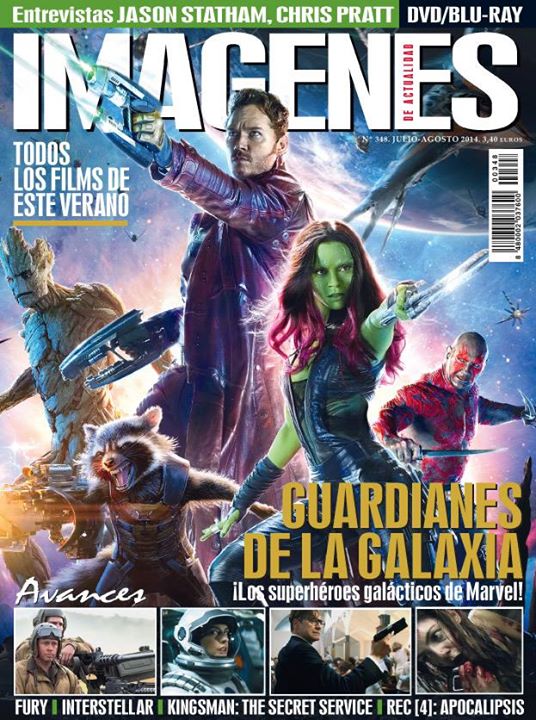 IMAGENES DE ACTUALIDAD magazine side cover Issue 348 July/August 2014