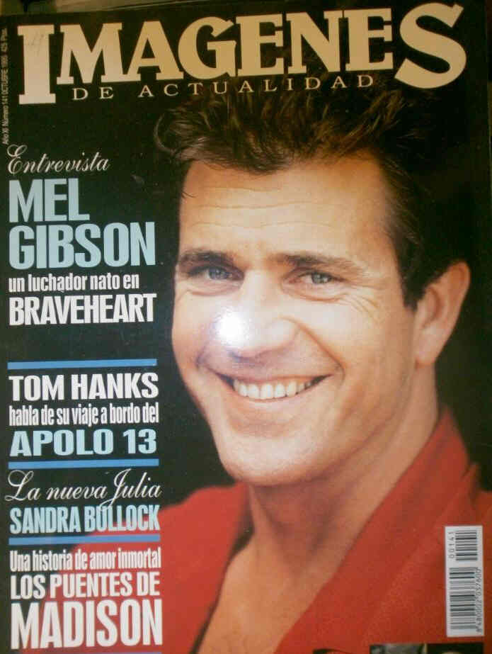 IMAGENES DE ACTUALIDAD magazine side cover Issue 141 October 1995