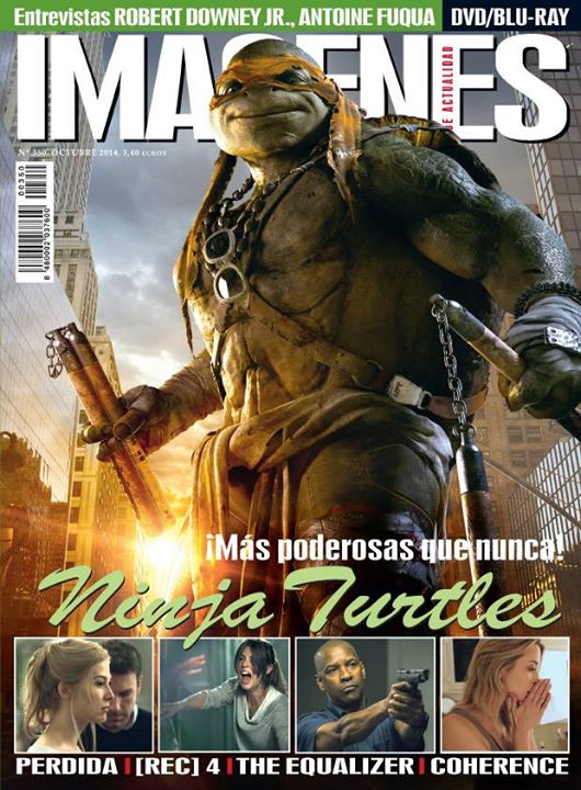 IMAGENES DE ACTUALIDAD magazine side cover Issue 350 October 2014