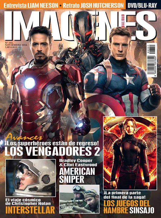 IMAGENES DE ACTUALIDAD magazine side cover Issue 351 November 2014