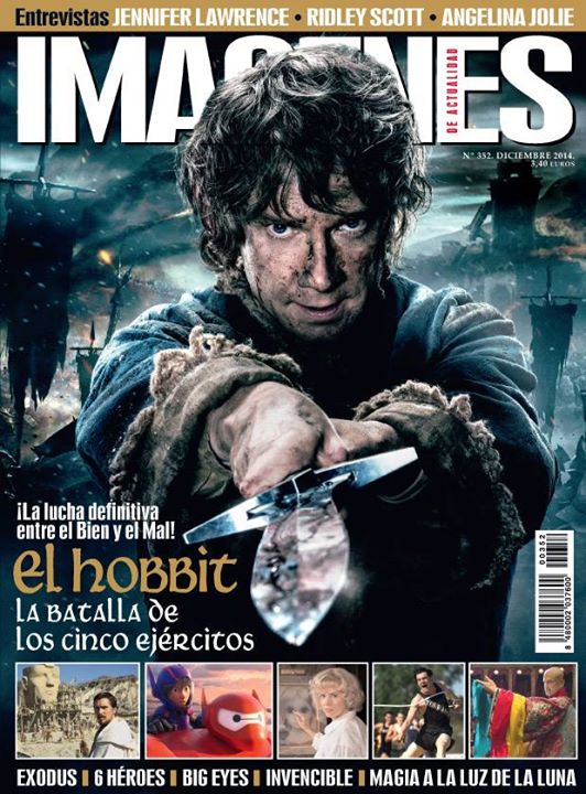 IMAGENES DE ACTUALIDAD magazine side cover Issue 352 December 2014