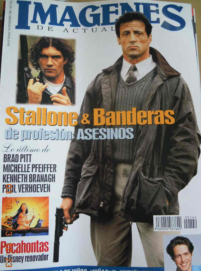 IMAGENES DE ACTUALIDAD magazine side cover Issue 142 November 1995