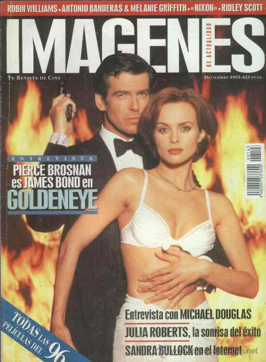 IMAGENES DE ACTUALIDAD magazine side cover Issue 143 December 1995
