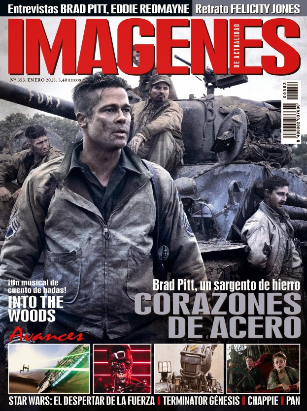 IMAGENES DE ACTUALIDAD magazine side cover Issue 353 January 2015