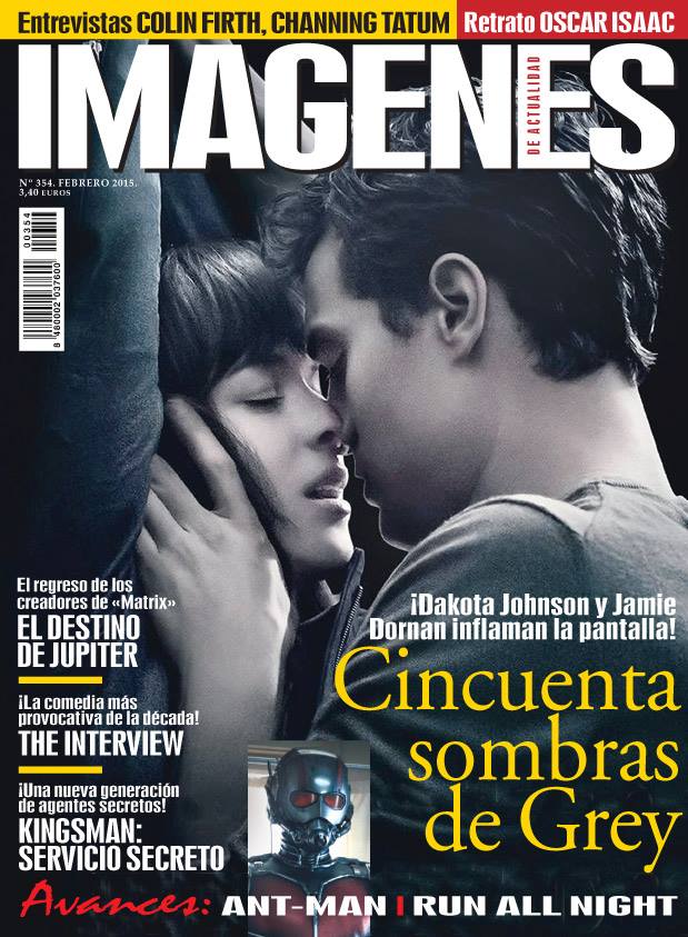 IMAGENES DE ACTUALIDAD magazine side cover Issue 354 February 2015