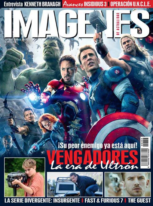 IMAGENES DE ACTUALIDAD magazine side cover Issue 356 April 2015