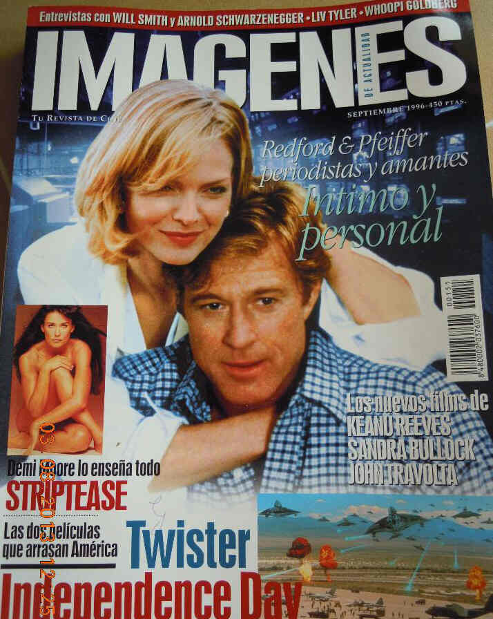 IMAGENES DE ACTUALIDAD magazine side cover Issue 151 September 1996