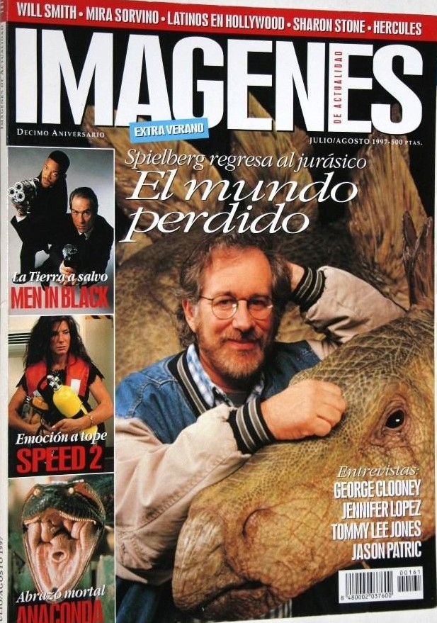 IMAGENES DE ACTUALIDAD magazine side cover Issue 161 July/August 1997