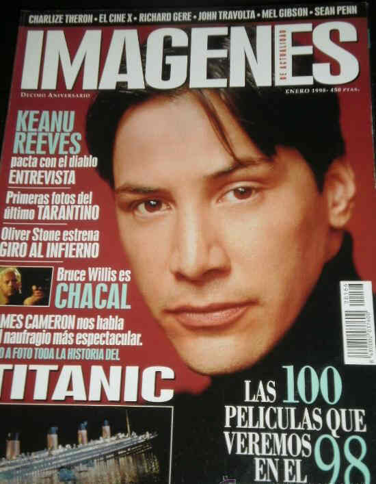 IMAGENES DE ACTUALIDAD magazine side cover Issue 166 January 1998