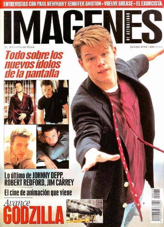 IMAGENES DE ACTUALIDAD magazine side cover Issue 171 June 1998
