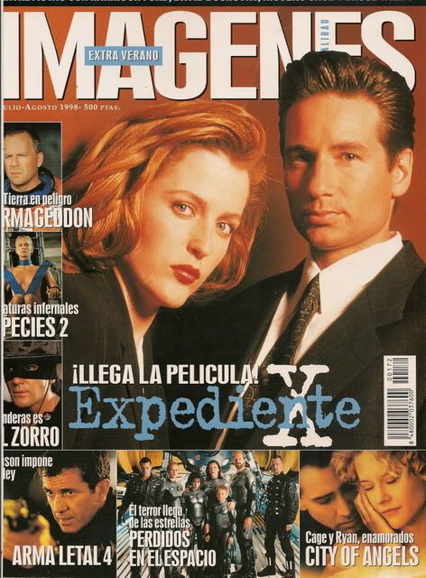 IMAGENES DE ACTUALIDAD magazine side cover Issue 172 July/August 1998