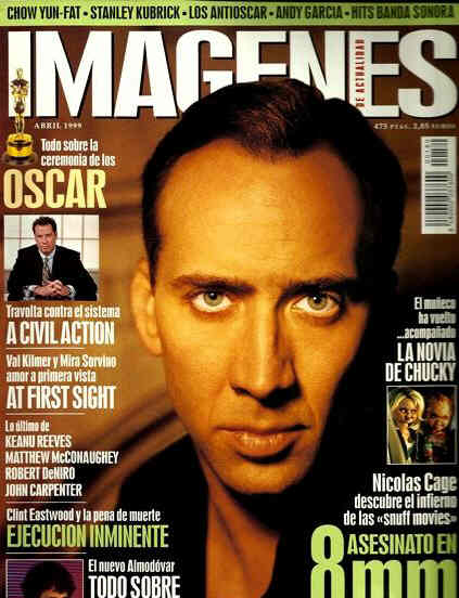 IMAGENES DE ACTUALIDAD magazine side cover Issue 180 April 1999