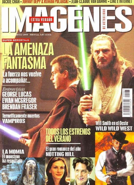 IMAGENES DE ACTUALIDAD magazine side cover Issue 183 July/August 1999