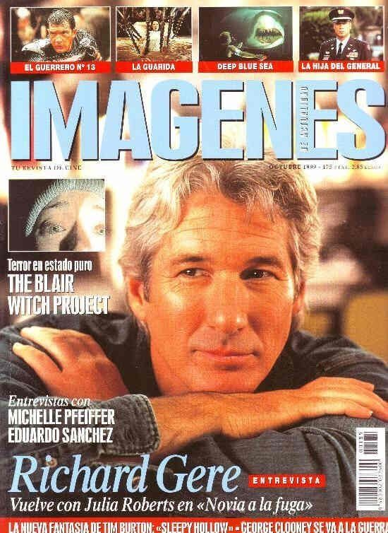 IMAGENES DE ACTUALIDAD magazine side cover Issue 185 October 1999