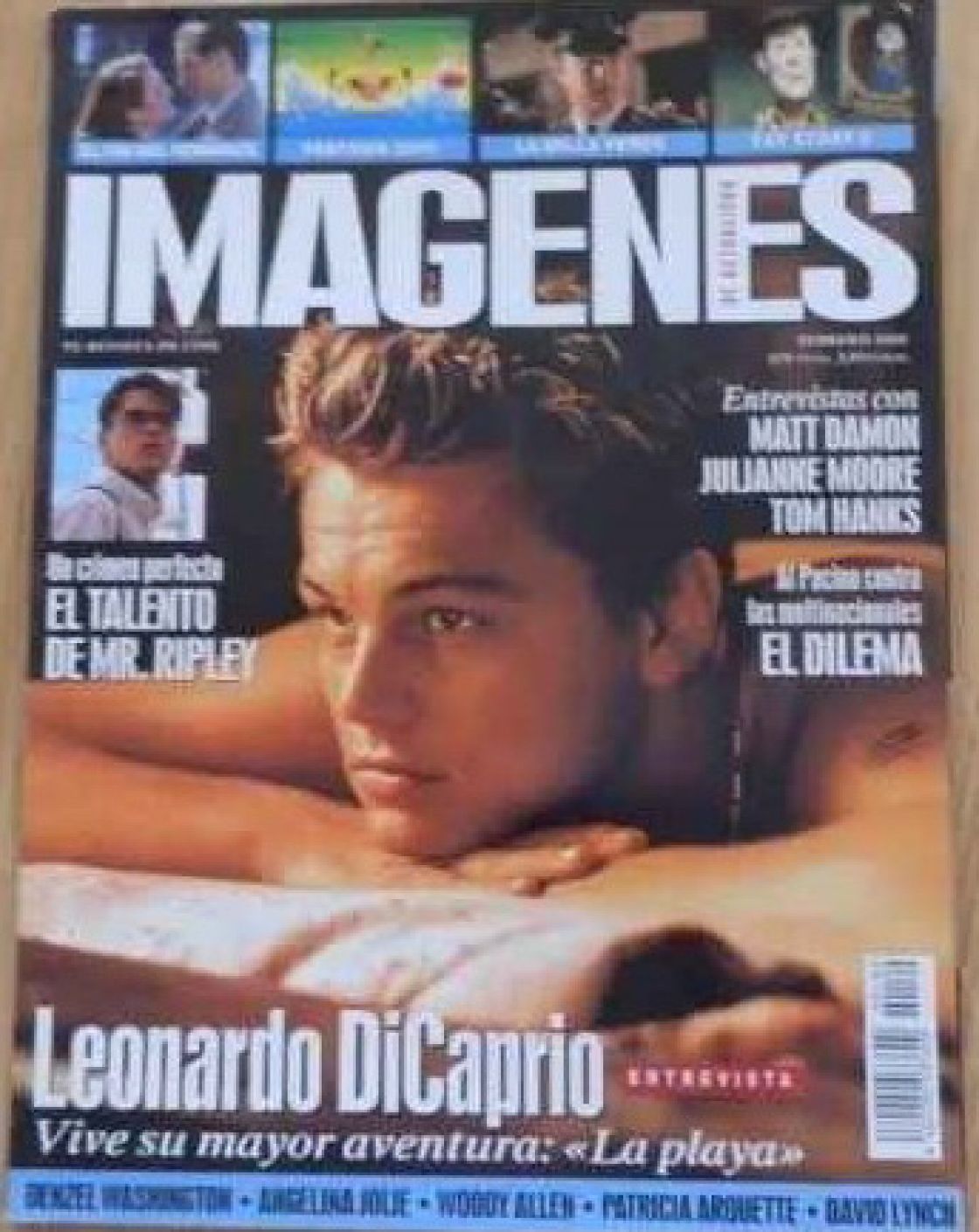 IMAGENES DE ACTUALIDAD magazine side cover Issue 189 February 2000