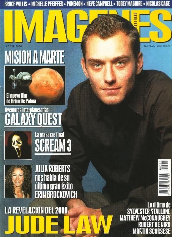 IMAGENES DE ACTUALIDAD magazine side cover Issue 191 April 2000