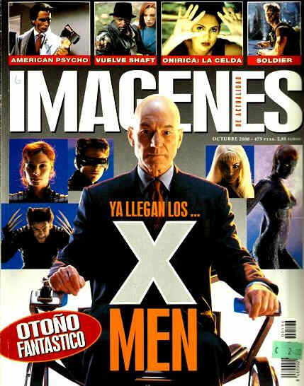IMAGENES DE ACTUALIDAD magazine side cover Issue 196 October 2000