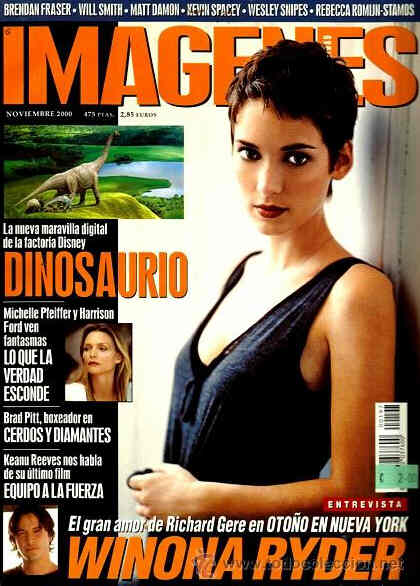 IMAGENES DE ACTUALIDAD magazine side cover Issue 197 November 2000