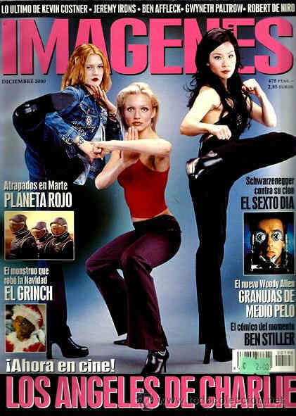IMAGENES DE ACTUALIDAD magazine side cover Issue 198 December 2000
