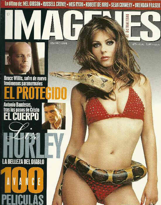 IMAGENES DE ACTUALIDAD magazine side cover Issue 199 January 2001