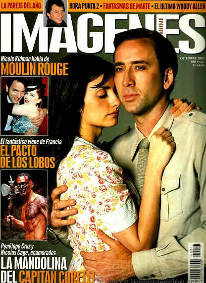 IMAGENES DE ACTUALIDAD magazine side cover Issue 207 October 2001