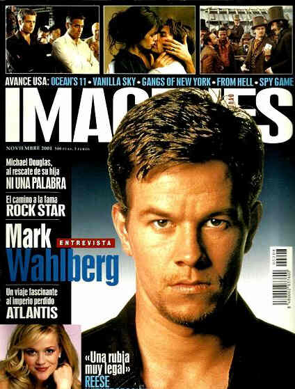 IMAGENES DE ACTUALIDAD magazine side cover Issue 208 November 2001