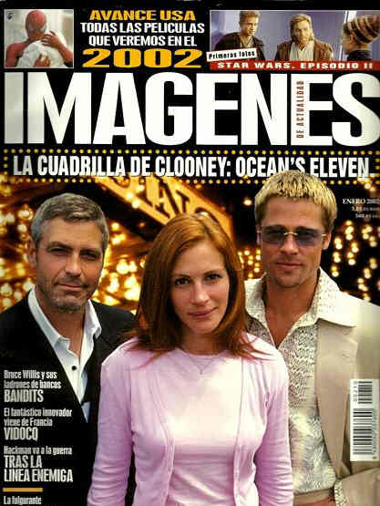 IMAGENES DE ACTUALIDAD magazine side cover Issue 210 January 2002