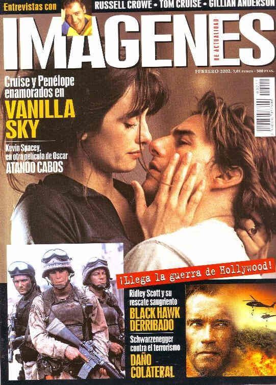 IMAGENES DE ACTUALIDAD magazine side cover Issue 211 February 2002