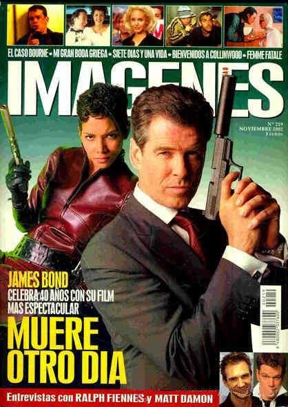 IMAGENES DE ACTUALIDAD magazine side cover Issue 219 November 2002