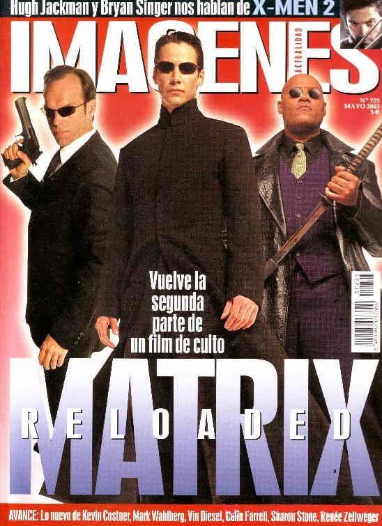 IMAGENES DE ACTUALIDAD magazine side cover Issue 225 May 2003