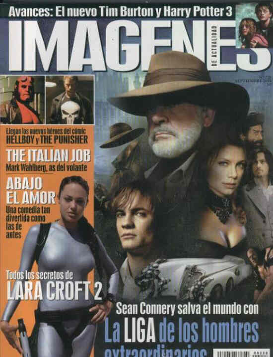 IMAGENES DE ACTUALIDAD magazine side cover Issue 228 September 2003