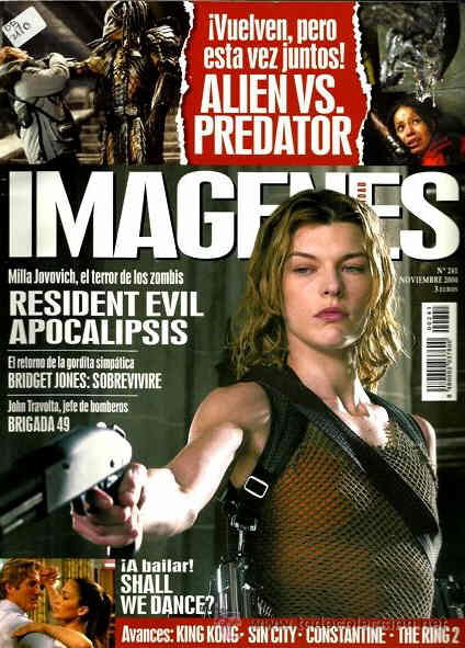 IMAGENES DE ACTUALIDAD magazine side cover Issue 241 November 2004