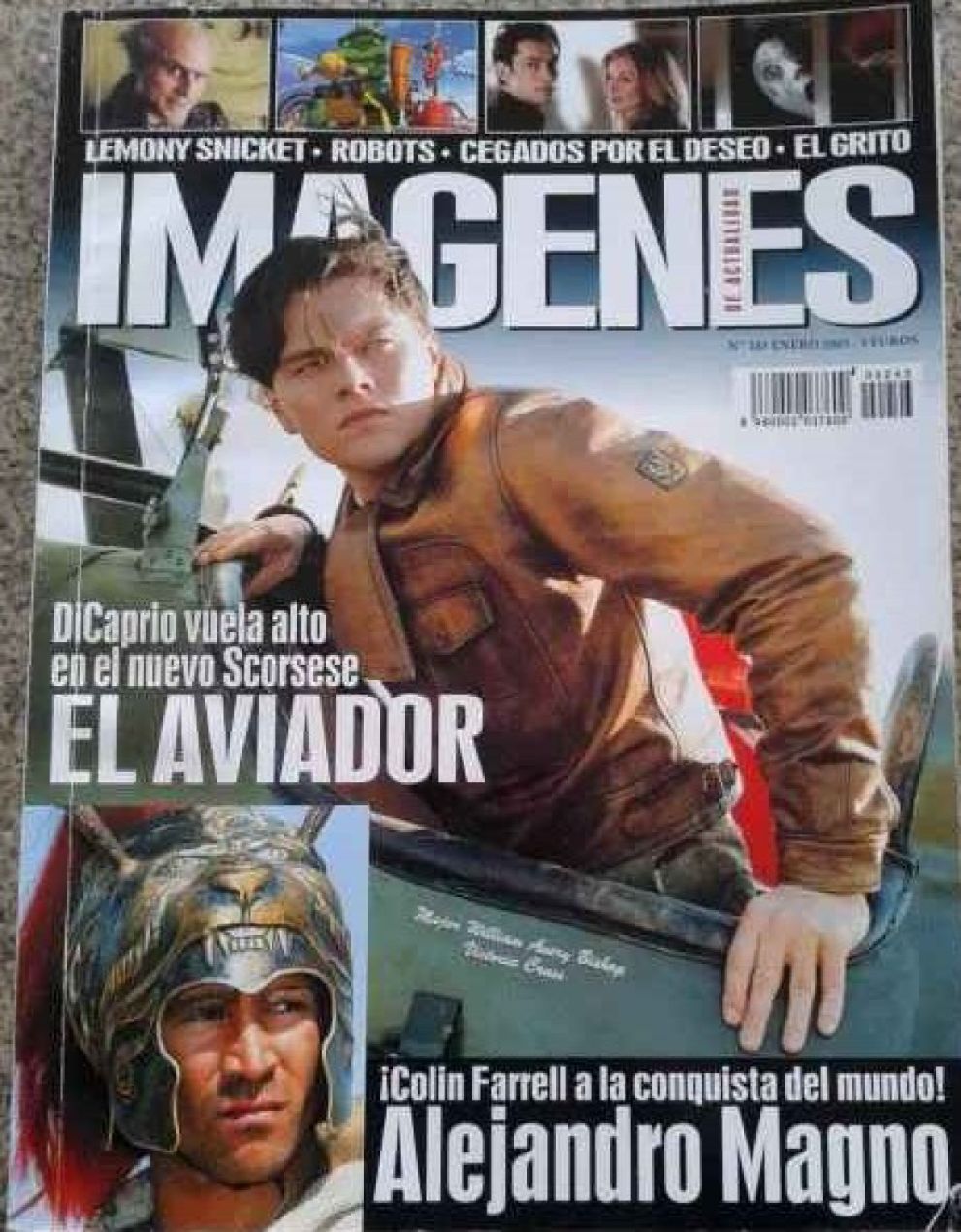 IMAGENES DE ACTUALIDAD magazine side cover Issue 243 January 2005