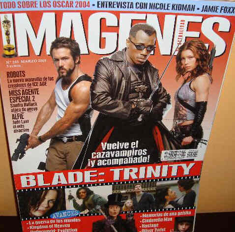 IMAGENES DE ACTUALIDAD magazine side cover Issue 245 March 2005