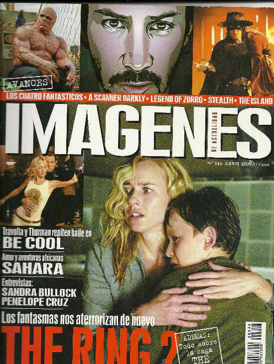 IMAGENES DE ACTUALIDAD magazine side cover Issue 246 April 2005