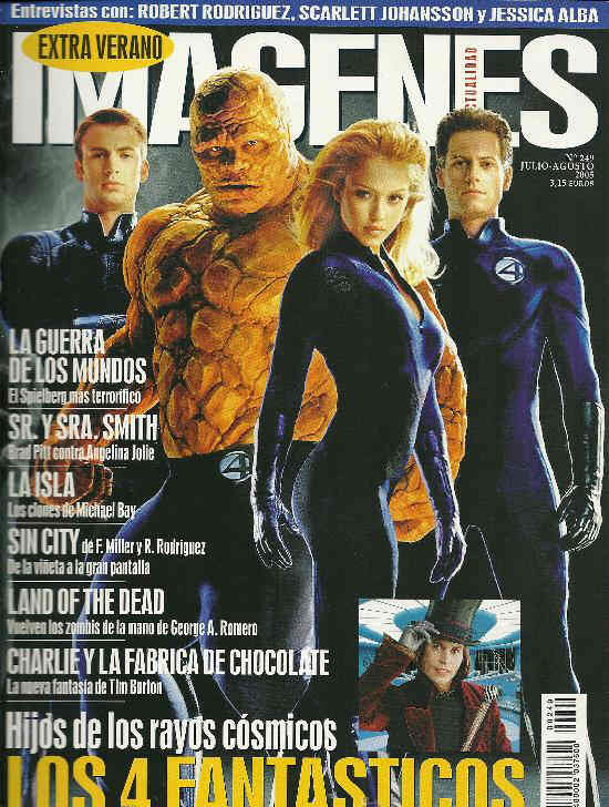 IMAGENES DE ACTUALIDAD magazine side cover Issue 249 July/August 2005