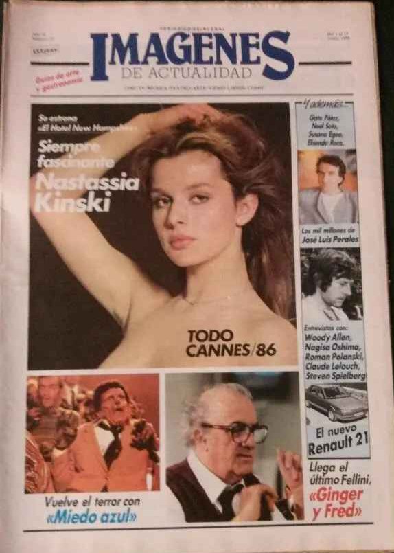IMAGENES DE ACTUALIDAD magazine side cover Issue 25  1986