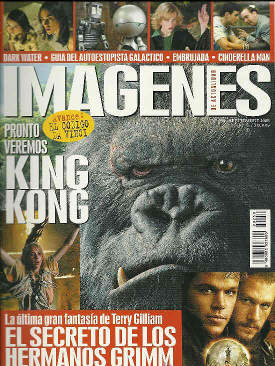 IMAGENES DE ACTUALIDAD magazine side cover Issue 250 September 2005