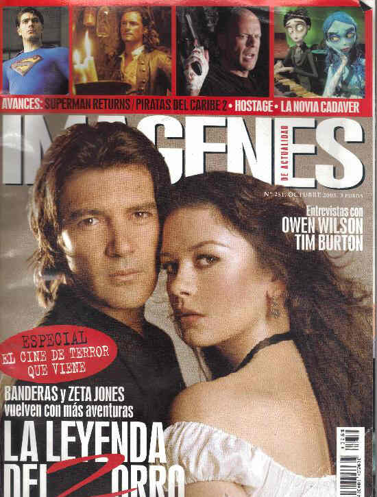 IMAGENES DE ACTUALIDAD magazine side cover Issue 251 October 2005