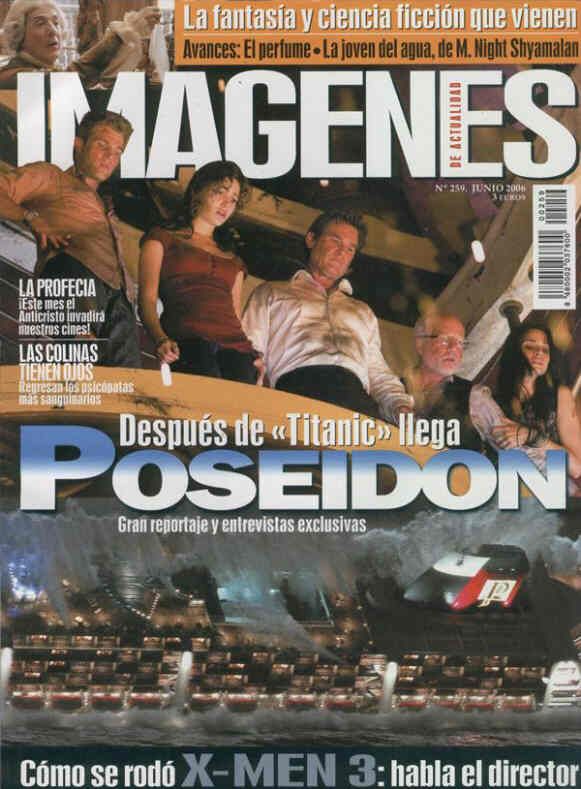 IMAGENES DE ACTUALIDAD magazine side cover Issue 259 June 2006