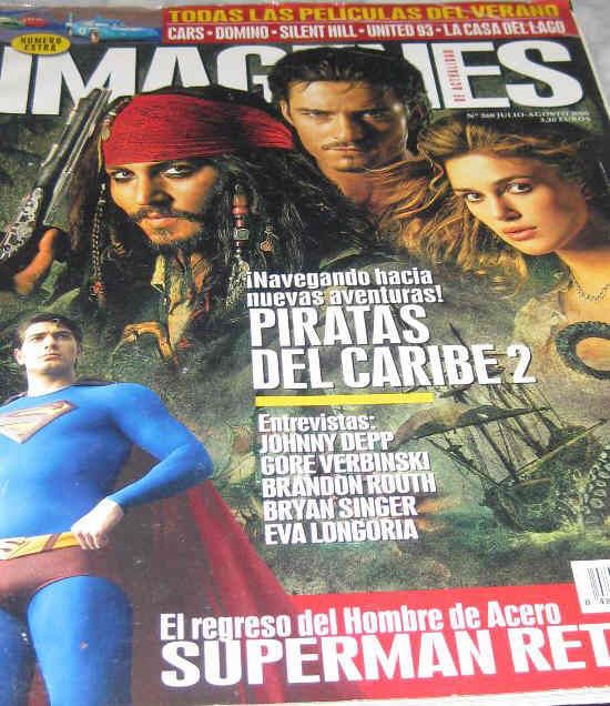 IMAGENES DE ACTUALIDAD magazine side cover Issue 260 July/August 2006