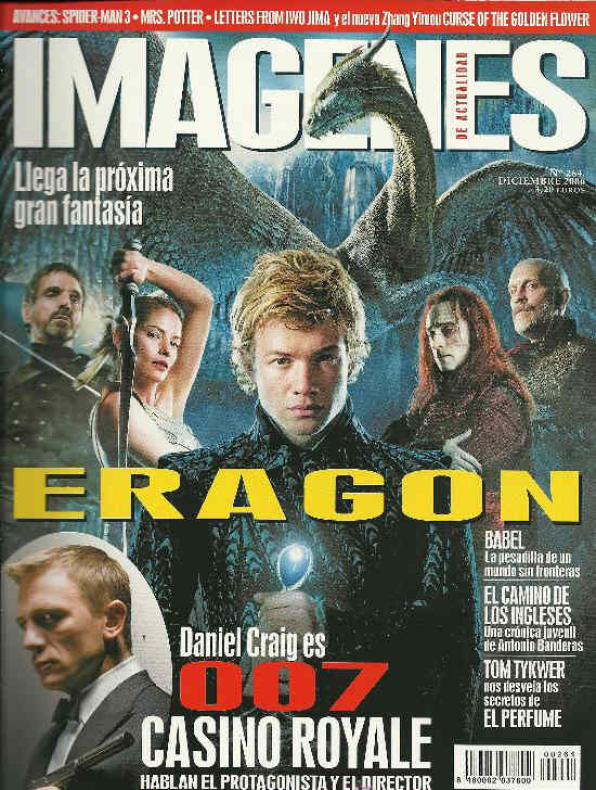 IMAGENES DE ACTUALIDAD magazine side cover Issue 264 December 2006