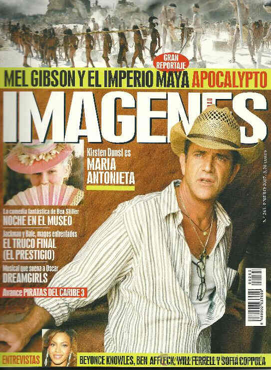 IMAGENES DE ACTUALIDAD magazine side cover Issue 265 January 2007