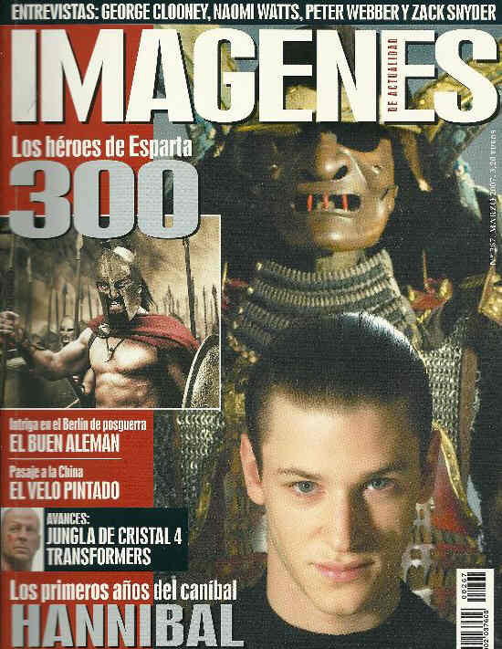 IMAGENES DE ACTUALIDAD magazine side cover Issue 267 March 2007