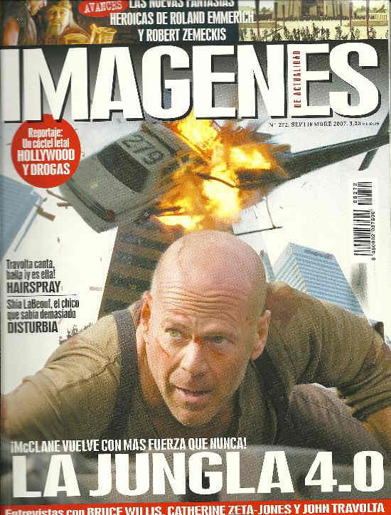 IMAGENES DE ACTUALIDAD magazine side cover Issue 272 September 2007