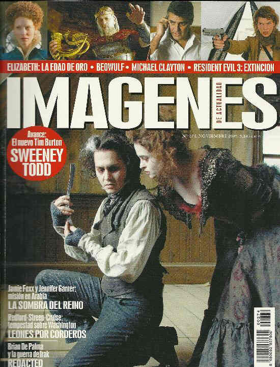 IMAGENES DE ACTUALIDAD magazine side cover Issue 274 November 2007